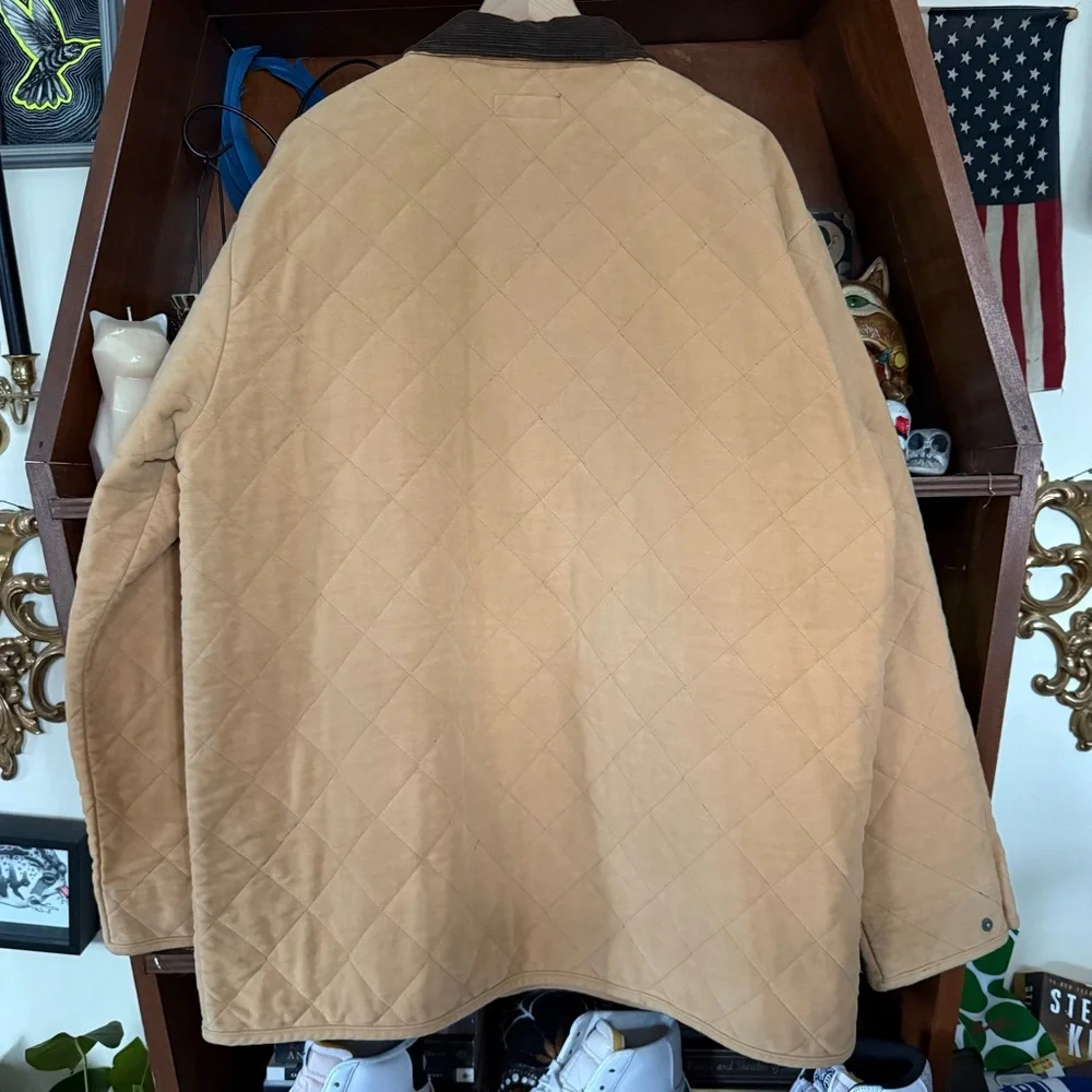 Vintage Polo by Ralph Lauren - Tan Quilted Jacket - Men’s xL